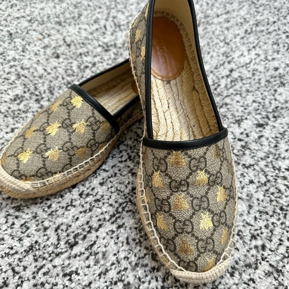 GUCCI GG Supreme espadrilles 36.5 - Picture 11 of 12